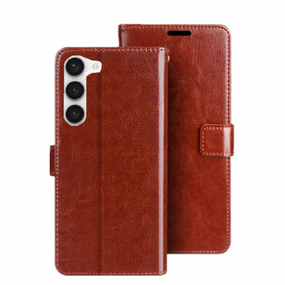 适用三星A15 A25 A35A53 5G翻盖皮套M33手机壳A23保护套A13-4g全包A13 5G/A04S/A047F/DS防摔A04E插卡A04CORE