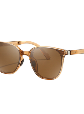 柯诺汐茶色偏光墨镜女开车专用