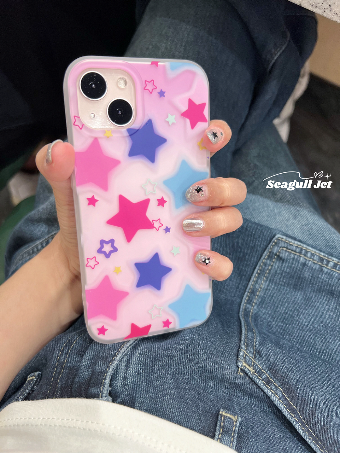 原创iphone磨砂双层imd可爱少女