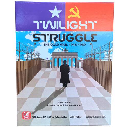 英文版 Twilight struggle 暮光之城斗争豪华版棋盘游戏 聚会桌游