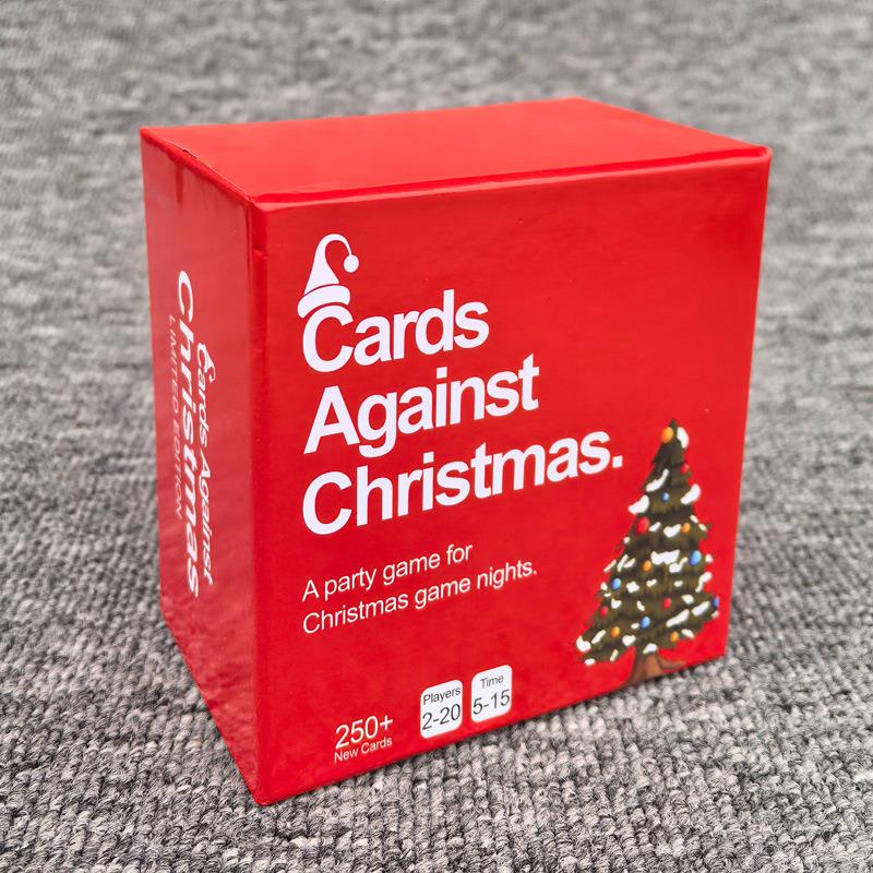 英文版 Cards Against Christmas 卡片派对纸牌游戏益智桌游
