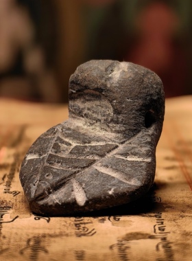 【明·莲师德巴燃匝蝎子王擦擦】藏传地等级高的护身法器流行饰品