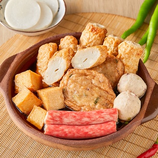 泰祥关东煮鱼饼芝士鱼肉棒章鱼饼全烧竹轮鳕鱼鱼豆腐蟹肉棒鱿鱼芹