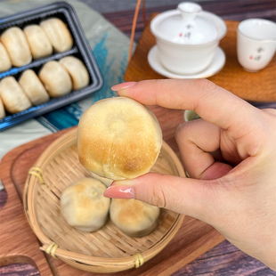 友善优品莲子银耳饼每盒10个皮薄馅多小时候的味道2分甜福建特产