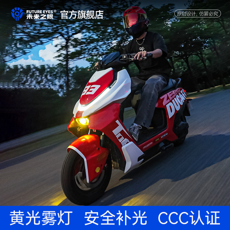 未来之眼极核大灯总成