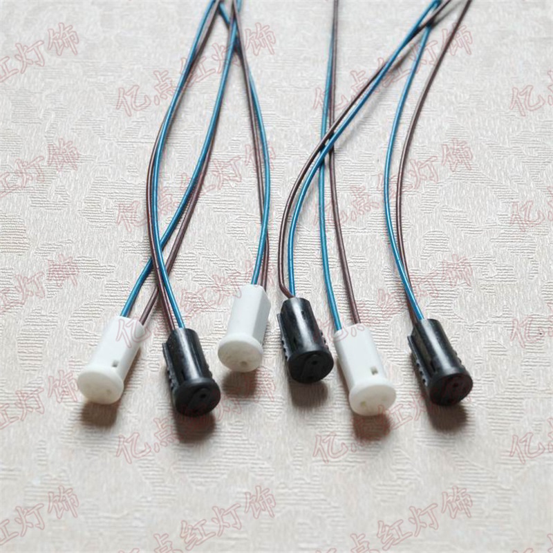 水晶灯G4灯座陶瓷灯头线led插座