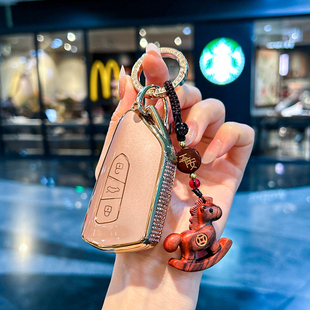 大众速腾钥匙套26款探岳迈帕萨特朗逸高尔夫8车id3揽巡4途观l壳扣