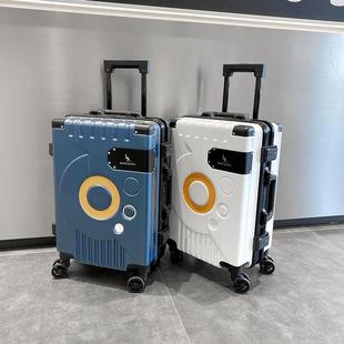 班克斯袋鼠结实耐用铝框行李箱男静音轮拉杆箱初高中大容量旅行箱