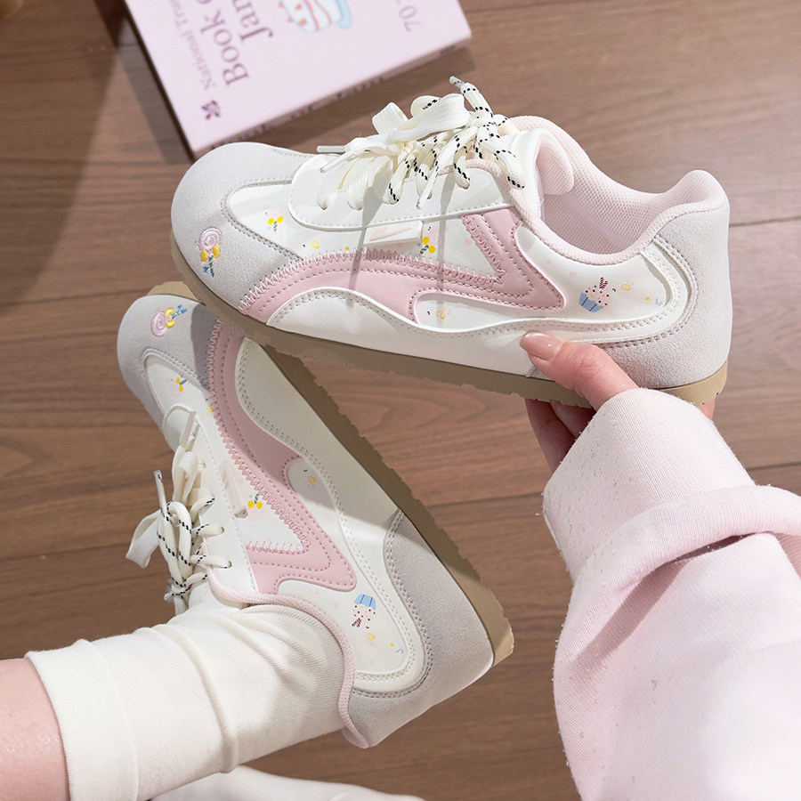 回力粉色甜妹德训鞋女2026新款百搭小白鞋轻便厚底不累脚休闲板鞋,女鞋,休闲板鞋,淘宝优惠券,粉丝福利购,淘宝优惠卷