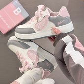 板鞋 回力灰粉女鞋 女 爆款 潮流百搭韩版 天使翅膀小白鞋 2026春秋新款