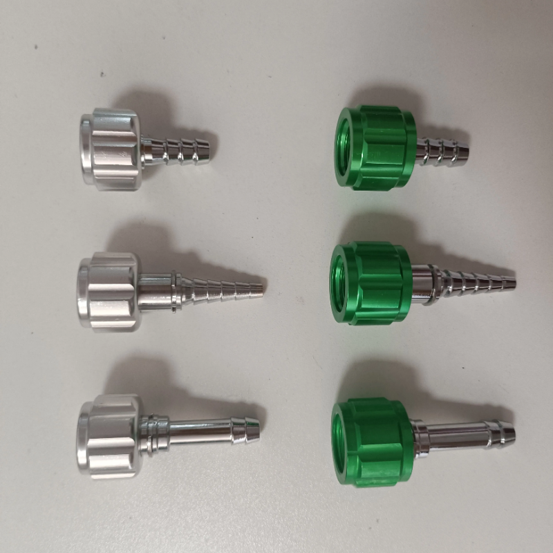 美标DISS气体接头圣诞树接头氧气管路快接头宝塔接头出气嘴连接口