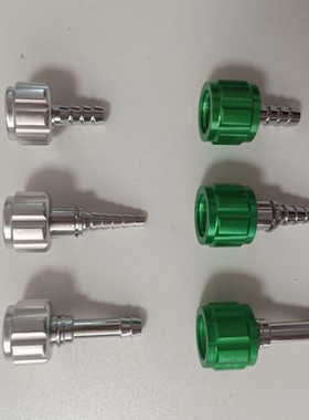 美标DISS气体接头圣诞树接头氧气管路快接头宝塔接头出气嘴连接口