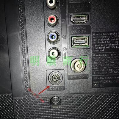 三星UA32J4088AJXXZ液晶电视机显示器 DC19V2.53A48W电源线适配器