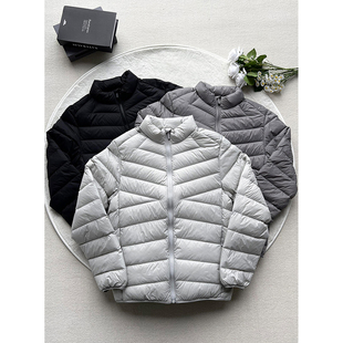【香港·尊荣定制】白鸭绒轻便排骨羽绒服男女款冬季加厚保暖立领