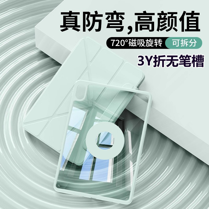 适用华为matepad11.5s保护套无笔槽2025款matepadpro12.2寸轻薄3y折磁吸air12旋转se可拆分全包平板柔光版c7