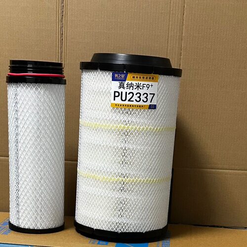 隽之星PU2337空气滤芯解放捍威奥威J6空滤1109070-40A金龙宇通用