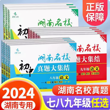 2022新版湖南名校初中真题集结