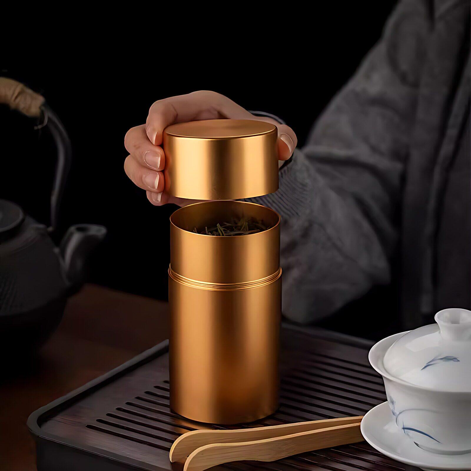 铝合金茶叶罐精品高档密