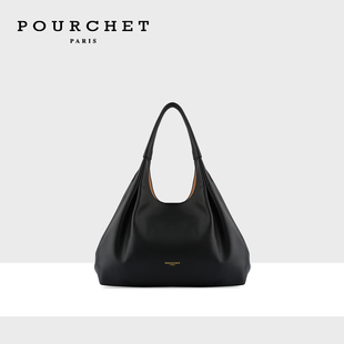 【曹颖甄选】【拱桥包】POURCHET/宝榭手提斜挎包hobo包