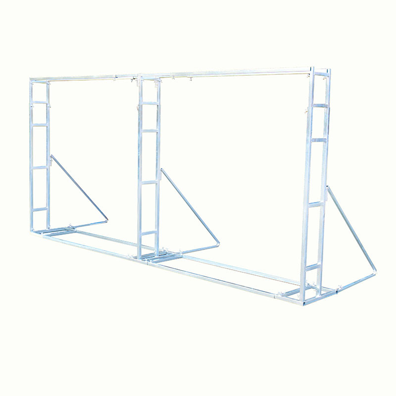 i道具婚礼婚庆新款婚庆喷绘布背景架t台伸缩桁架广告舞台合影迎