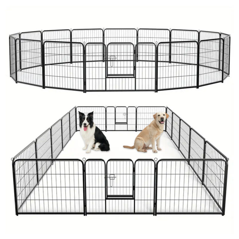 狗笼子猫笼大中小型犬家用宠物狗狗围栏栅栏室内隔离门栏铁笼