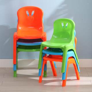 卡通儿童椅子幼儿园餐椅简约小靠背椅子宝宝塑料椅小孩家用小凳子