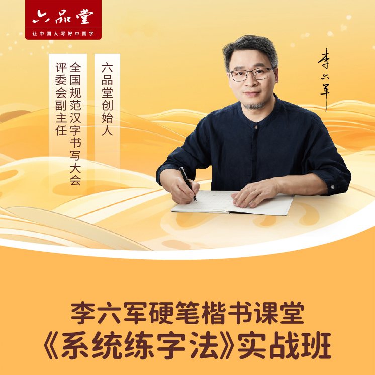 学生硬笔楷书系统练字法训练营教程练字视频课程练习书课包