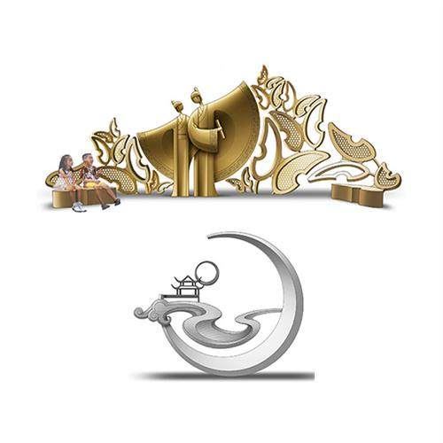 浙江杭州市户外不锈钢玻璃钢雕塑制作工厂厂家定制大型钢结构摆件,商业/办公家具,雕塑,淘宝优惠券,粉丝福利购,淘宝优惠卷