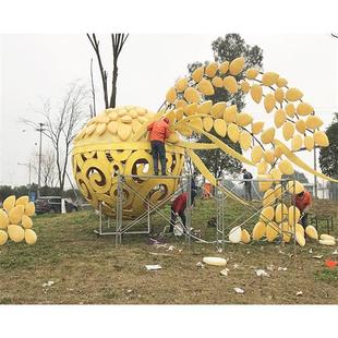 饰布置玻璃钢工艺品四川玻璃钢雕塑产品玻璃钢灯光亮化产品 装
