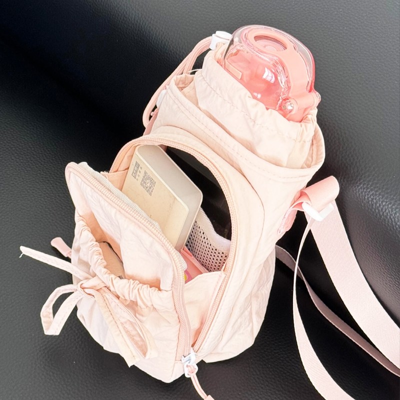 【遛娃好物】蝴蝶结水杯包手机包二合一多功能外出便携斜挎通勤包,箱包皮具/热销女包/男包,通用款女包,淘宝优惠券,粉丝福利购,淘宝优惠卷