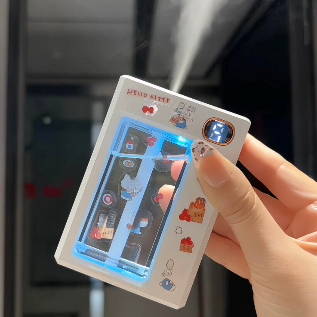 香薰加湿器卧室家用精油助眠器自带气氛灯小型雾喷头香氛机扩香器