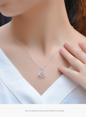 925纯银女灵动初心轻奢小众设计