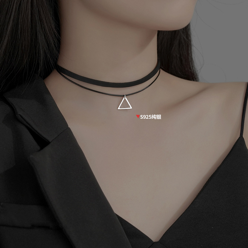 925银项圈女生/女士项链