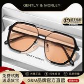 太阳镜网红一体式 GM大脸显瘦眼镜男款 个性 痞帅开车连体防风墨镜女
