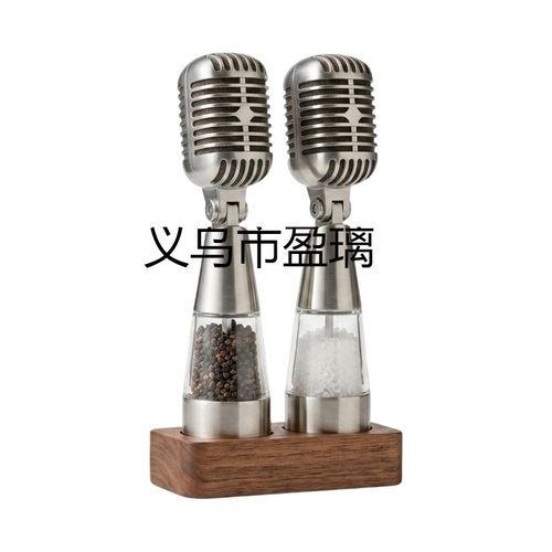 新款Multi-Functional Microphone多功能麦克风调味研磨器