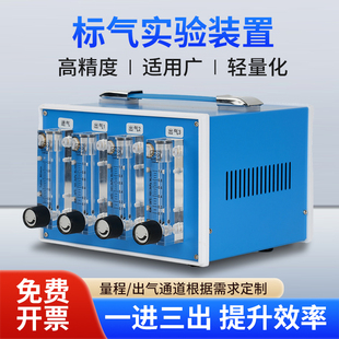 斯弗特标准气体配气实验装置 可燃有毒气体稀释 动态气体混合设备