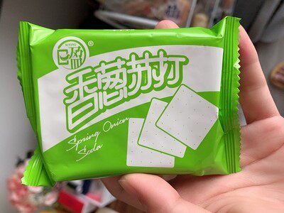 新货日盈咸味香葱苏打饼干500g包装咸味代餐零食小吃多口味休闲食