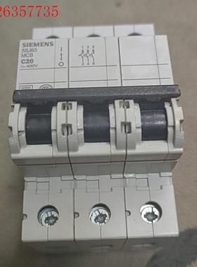 西门子空气开关 5SJ63MCBC20 包邮包好,拆机3P2(议价)