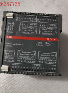 ABB模块07 DC 92  07DC92D  外壳破损(议价)