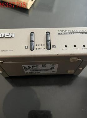 拆机ATEN 行货VS0202 2进2出矩阵VGA分(议价)