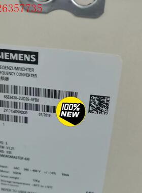 6SE6430-2UD35-5FB0/5FA0西门子mm(议价)