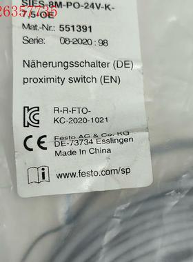 FESTO费斯托传感器551391(议价)