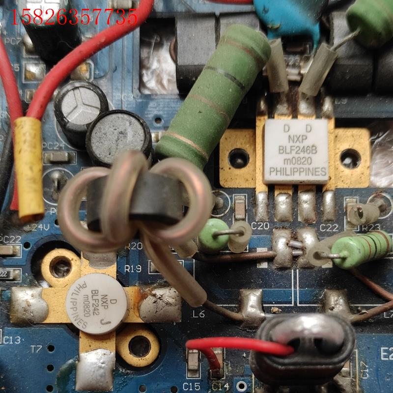 高频管BLF246B,BLF242,拆机旧货整张板出功能(议价)