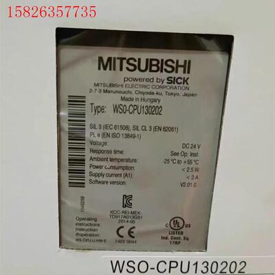 Mitsubishi/三菱WSO-CPU130202(议价)