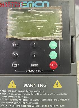 拆机  易控变频器EC501D5G23B 1.5KW 实物图(议价)