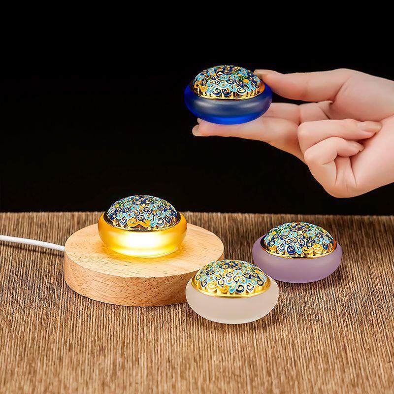 迷你琉璃小香炉家用室内