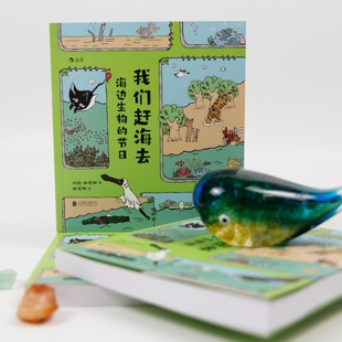 速发 四季 博物君推荐 红树林湿地生态系统生物 节日 少儿科普漫画书籍培养海洋环保意识读物 正版 后浪直营 我们赶海去3海边生物