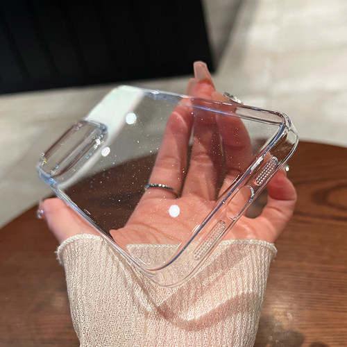 【闪粉透明】适用于苹果手机壳