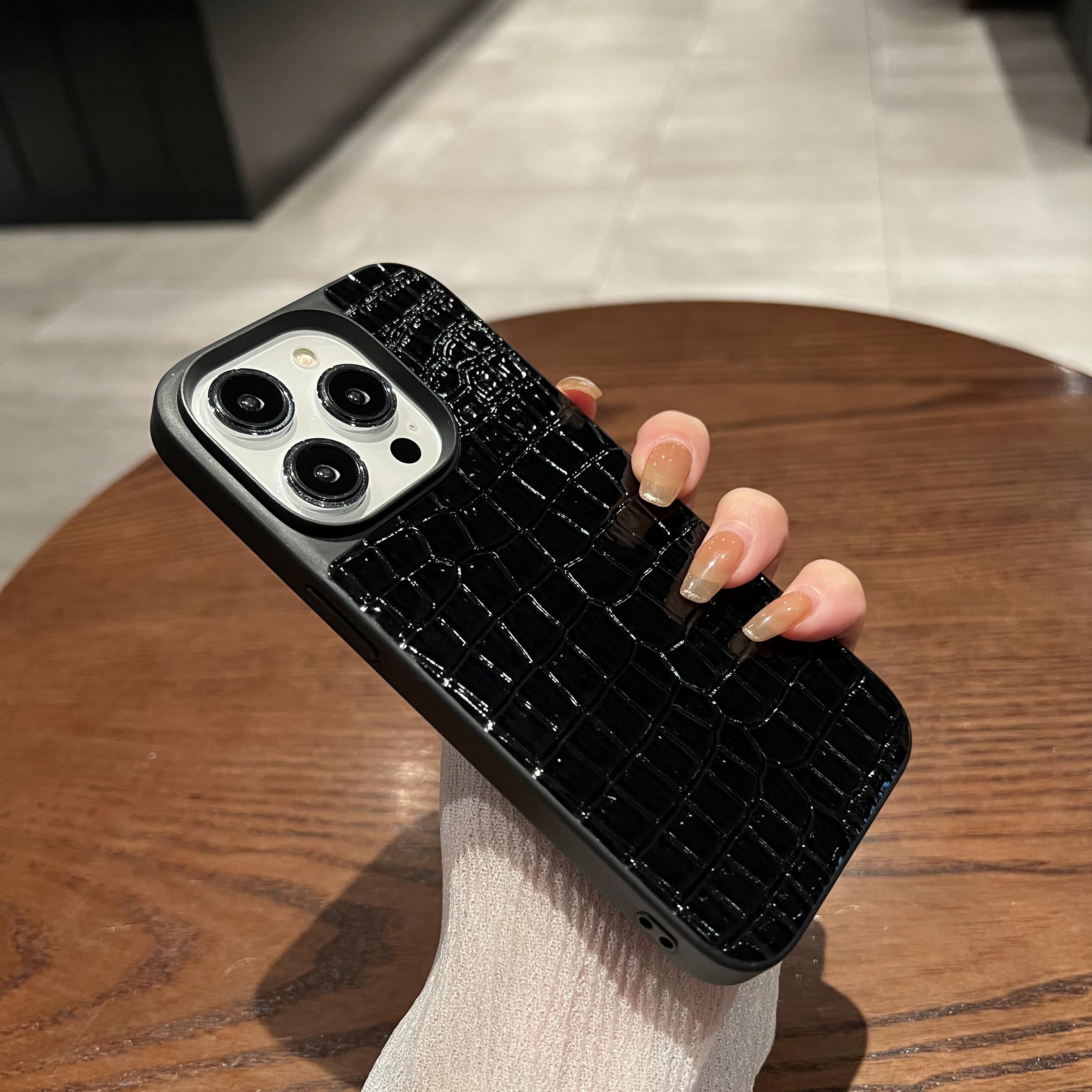 【高级皮纹】适用于苹果手机壳