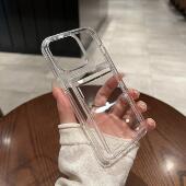 umj适用于iphone16手机壳创意17Air透明卡包放照片15pro新款 14plus苹果13proMax简约13全包防摔12保护套壳潮
